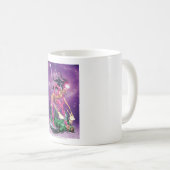 Grüne Laterne und Sapphire - Farbe Kaffeetasse (VorderseiteRechts)