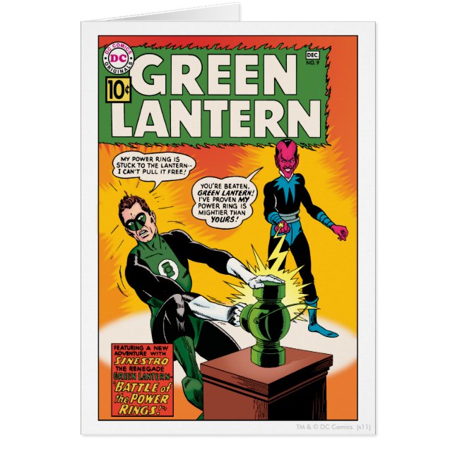 Grüne Laterne und Sinestro Abdeckung (Vorne)