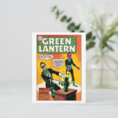 Grüne Laterne und Sinestro Abdeckung Postkarte (Stehend Vorderseite)