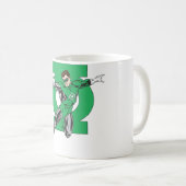 Grüne Laterne und Symbol Kaffeetasse (VorderseiteRechts)