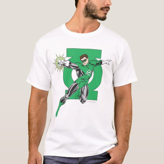Grüne Laterne und Symbol T-Shirt (Vorderseite)