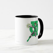 Grüne Laterne und Symbol Tasse (VorderseiteRechts)