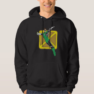 Grüne Laterne verlängert Arme Hoodie