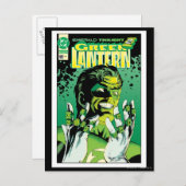 Grüne Laterne - Viele Ringe Postkarte (Vorne/Hinten)