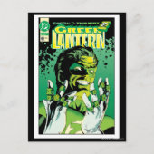 Grüne Laterne - Viele Ringe Postkarte (Vorderseite)