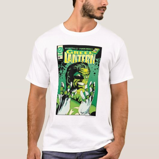 Grüne Laterne - Viele Ringe T-Shirt (Vorderseite)