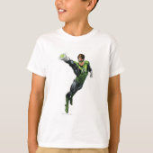 Grüne Laterne - Vollausgerendert, Arm ausgestreckt T-Shirt (Vorderseite)