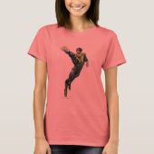 Grüne Laterne - Vollausgerendert, Arm ausgestreckt T-Shirt (Vorderseite)