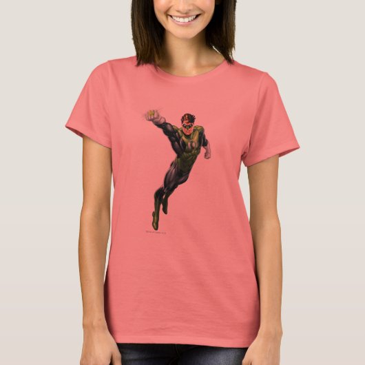 Grüne Laterne - Vollausgerendert, Arm ausgestreckt T-Shirt (Vorderseite)