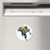 Grüne Laterne - Vollausgerendert, Armauflage Magnet (In Situ (Geschirrspüler))