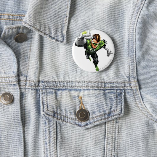 Grüne Laterne - völlig übertragen, Arm-Erhöhung Button (Beispiel)