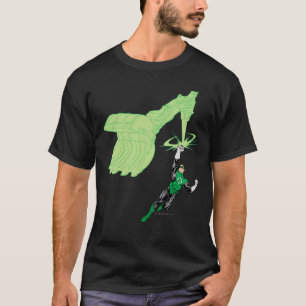 Grüne Laterne - völlig übertragen, mit Maschine T-Shirt