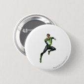 Grüne Laterne - völlig übertragen, springend Button (Vorne & Hinten)