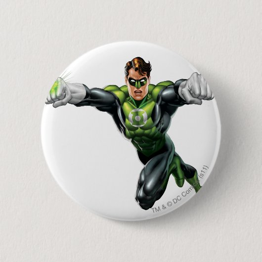 Grüne Laterne - völlig übertragen, vorwärts Button (Vorderseite)