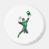 Grüne Laterne - Vollständig ausgerendert, mit Late Magnet (Vorne)