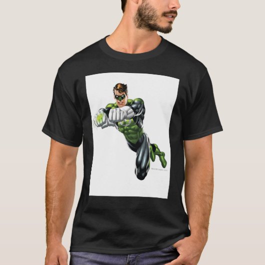 Grüne Laterne - Vollständig gerendert, beide Arme  T-Shirt (Vorderseite)