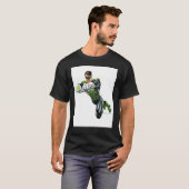 Grüne Laterne - Vollständig gerendert, beide Arme  T-Shirt (Vorne ganz)