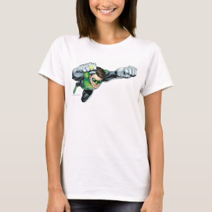 Grüne Laterne - Vollständig gerendert, rechts flie T-Shirt