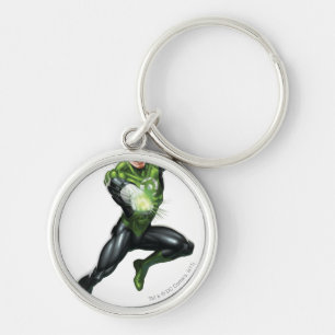 Grüne Laterne - Vollständig gerendert, springen Schlüsselanhänger