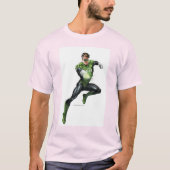 Grüne Laterne - Vollständig gerendert, springen T-Shirt (Vorderseite)