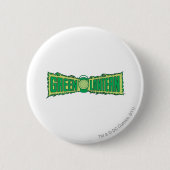 Grüne Laternen-Buchstaben 1 Button (Vorderseite)
