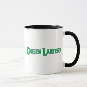 Grüne Laternen-Buchstaben 2 Tasse