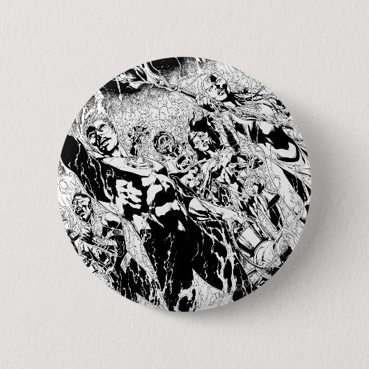 Grüne Laternen-Gruppe Button (Vorderseite)