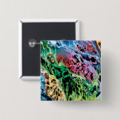 Grüne Laternen-Gruppe - Farbe Button (Vorne & Hinten)