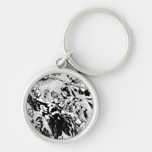 Grüne Laternen-Gruppe Schlüsselanhänger