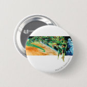 Grüne Laternen im Weltraum Button (Vorne & Hinten)