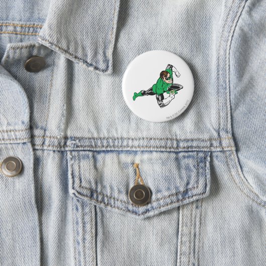 Grüne Laternen-Läufe Button (Beispiel)