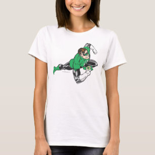 Grüne Laternen-Läufe T-Shirt