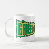 Grüne Laternenbuchstaben 1 Kaffeetasse (Links)