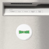 Grüne Laternenbuchstaben 1 Magnet (In Situ (Geschirrspüler))