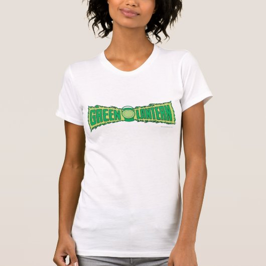 Grüne Laternenbuchstaben 1 T-Shirt (Vorderseite)