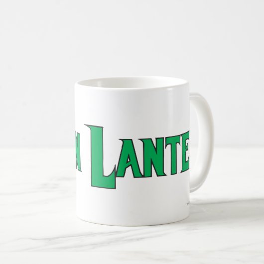 Grüne Laternenbuchstaben 2 Kaffeetasse (VorderseiteRechts)
