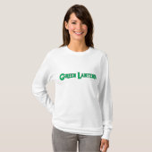 Grüne Laternenbuchstaben 2 T-Shirt (Vorne ganz)