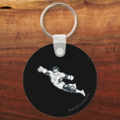 Grüne Laternenpfeile BW Schlüsselanhänger (Vorderseite)