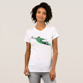Grüne Laternenpfosten T-Shirt (Vorne ganz)