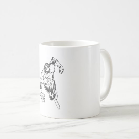 Grüne Laternensprünge Kaffeetasse (VorderseiteRechts)