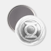 Grüne Laternenzeichen Magnet (Vorderseite/Rückseite)