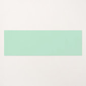 Grüne Lavendel, beige, geometrischer Mustername Yogamatte (Rückseite (Horizontal))