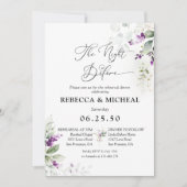 Grüne Lavender Probe Einladung (Vorderseite)