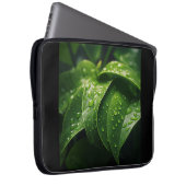 GRÜNE LEAF LAPTOP SLEEVE (Vorne Rechts)
