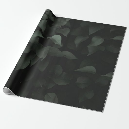 GRÜNE LEAF-PFLANZE GESCHENKPAPIER (Ungerollt)