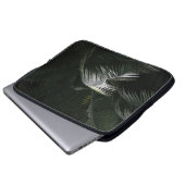 GRÜNE LEAF-PFLANZE LAPTOPSCHUTZHÜLLE (Vorne Knopf)