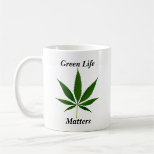 Grüne Leben-Angelegenheiten Kaffeetasse