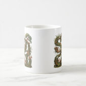 GRÜNE LEBENSSAUBER WACHSEN KAFFEETASSE (Mittel)