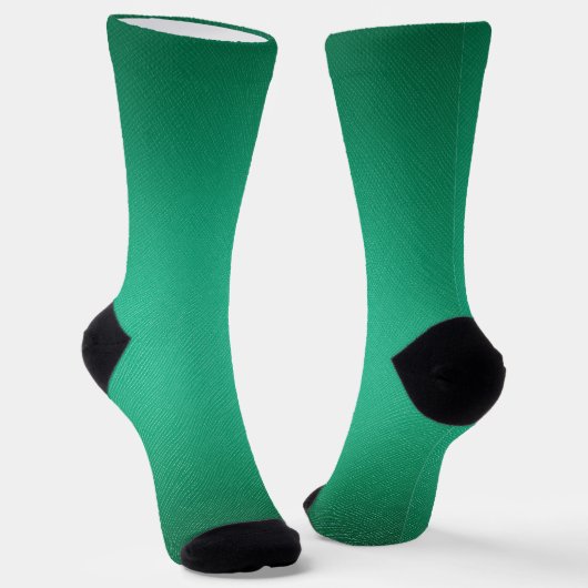 Grüne Lederstruktur Socken (Gewinkelt)
