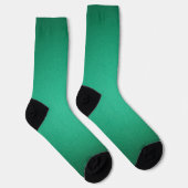 Grüne Lederstruktur Socken (Rechts)
